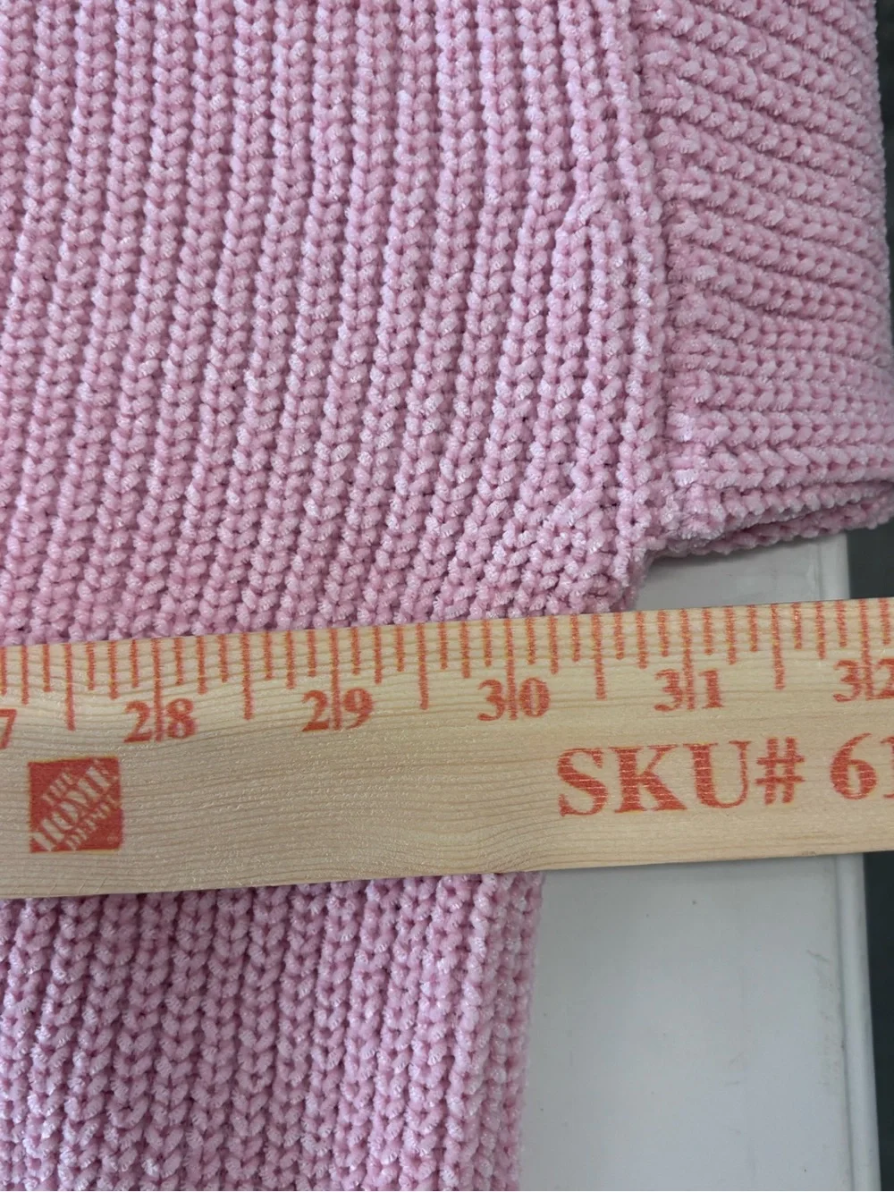 NWT Victoria's Secret PINK Pink Chunky Knit Mock Neck Oversized Sweater Size XXL